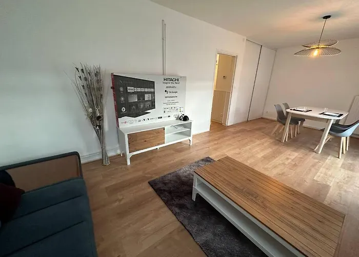 Lägenhet 4 Pers. Avec Parking Gratuit Sur Place Couronne *